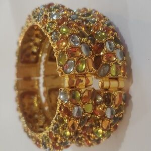 vintage cabochon bracelets